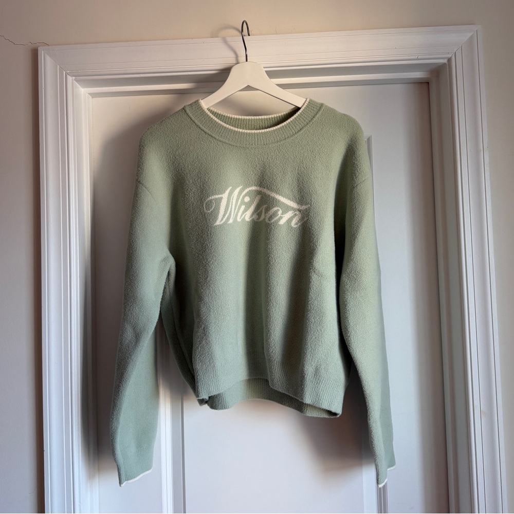 Wilson Mint Green Knit Pullover